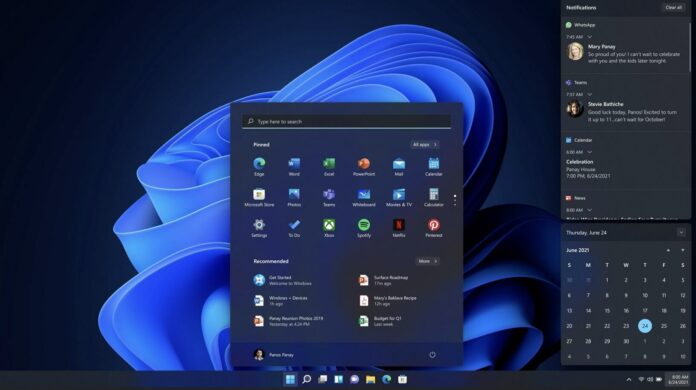 Windows 11 taskbar less cluttered