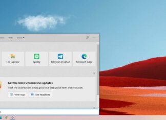 Windows 10 Search ad