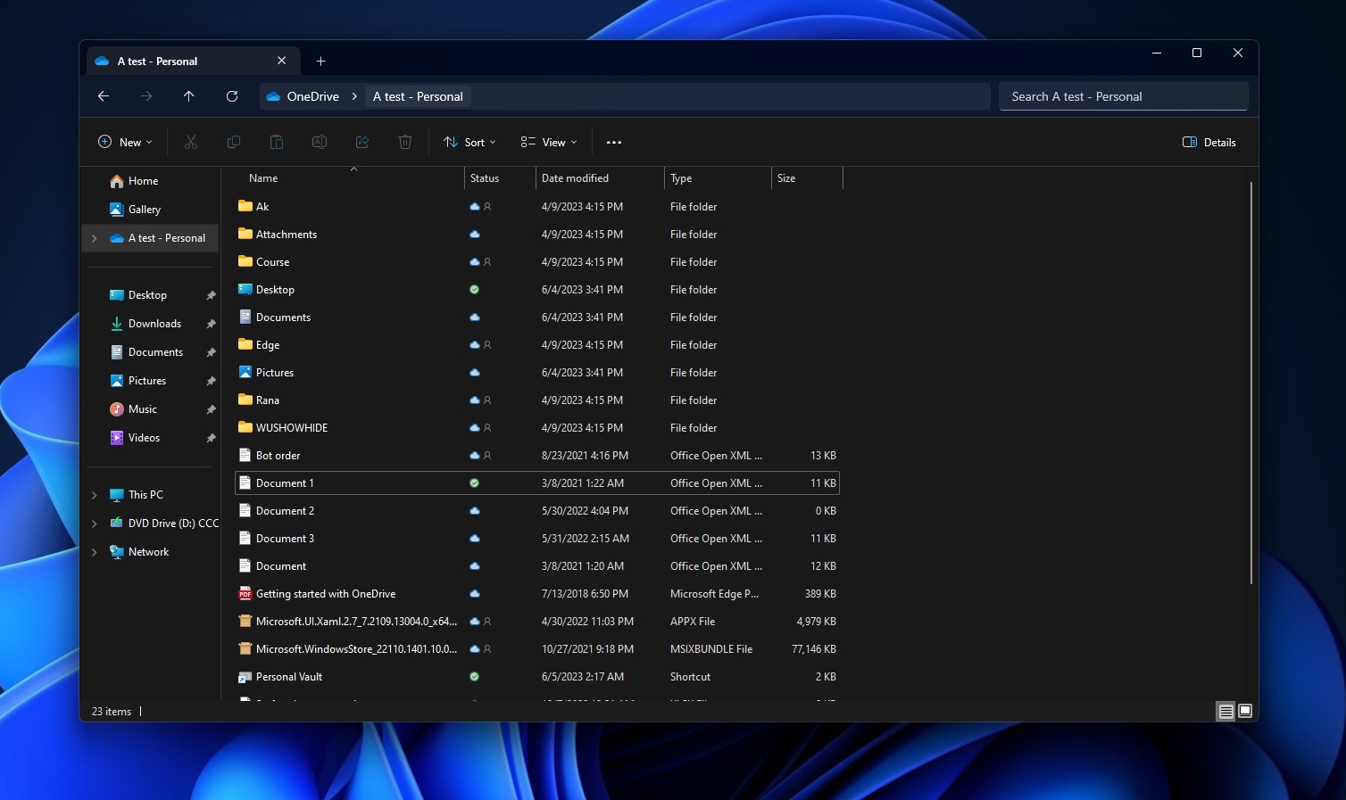 Redesigned File Explorer