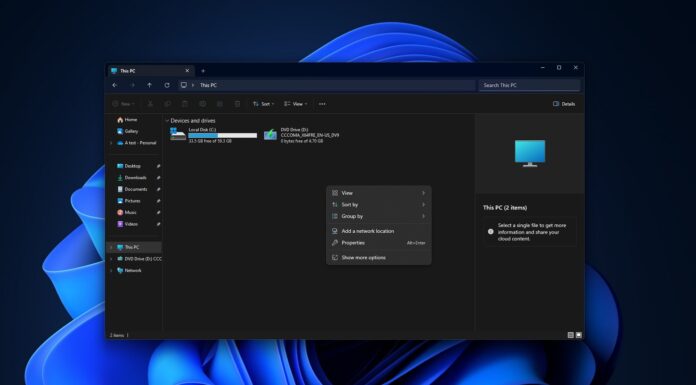 Windows 11 File Explorer hands on