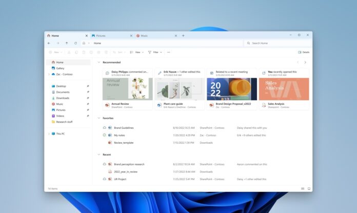 Windows 11 File Explorer refresh rolling out