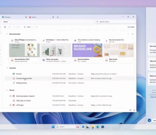Windows 11 new File Explorer