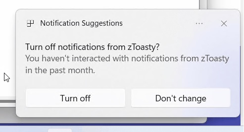 Windows 11 notifications spam