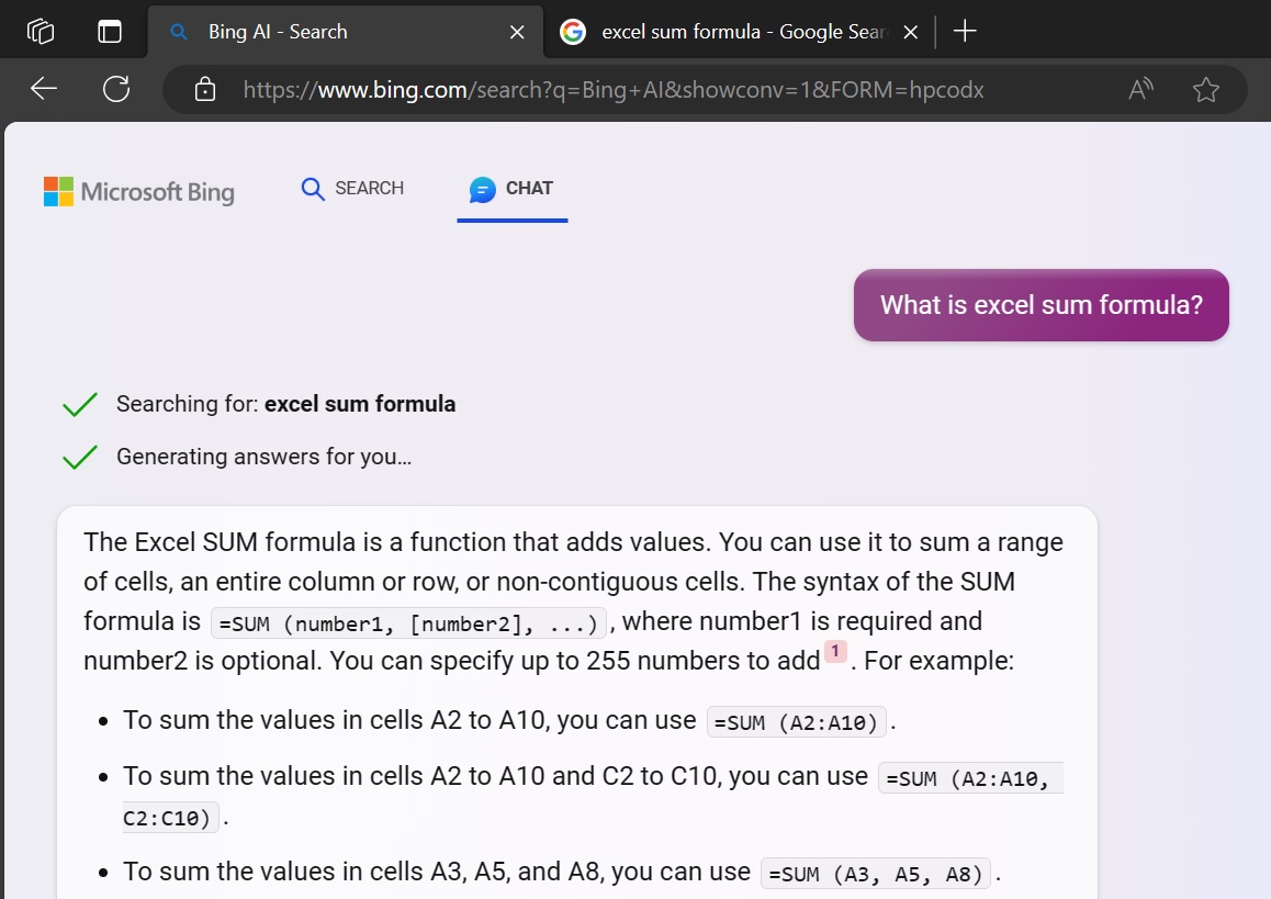 Bing AI upgrade