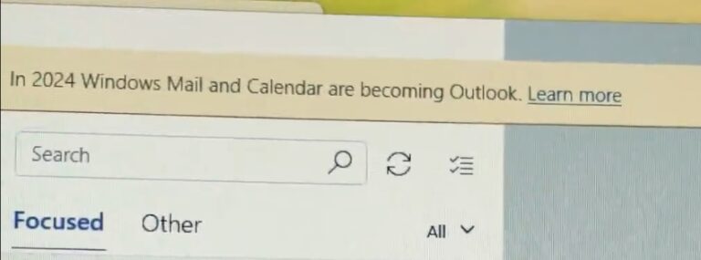Microsoft to force migrate Windows 11 Mail & Calendar app to Outlook PWA