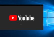 YouTube web for Windows 11