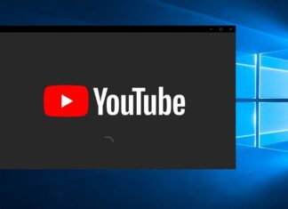 YouTube web for Windows 11