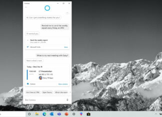 Cortana app for Windows 11