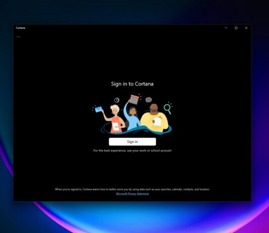 Cortana for Windows 11