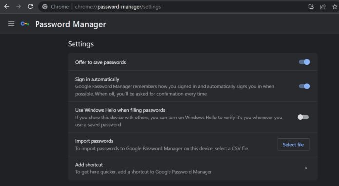 Windows 11's Chrome nags users to enable Windows Hello, causing confusion