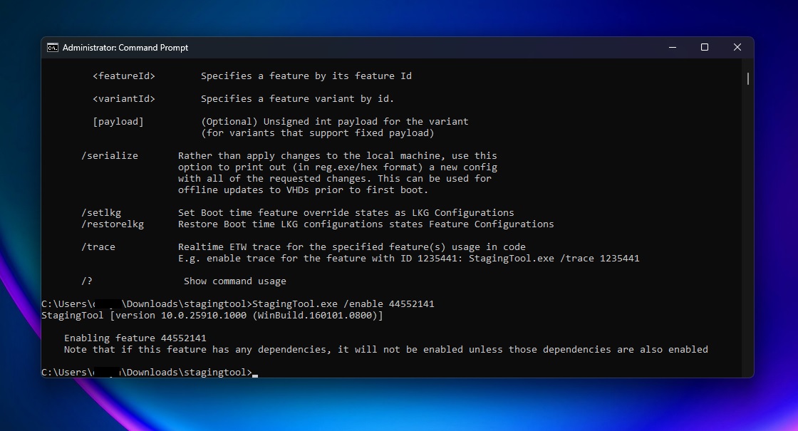Windows 11 unlock new features