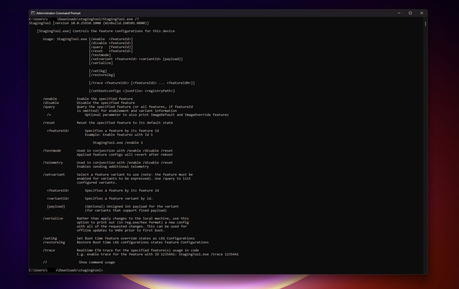 Windows Command Line