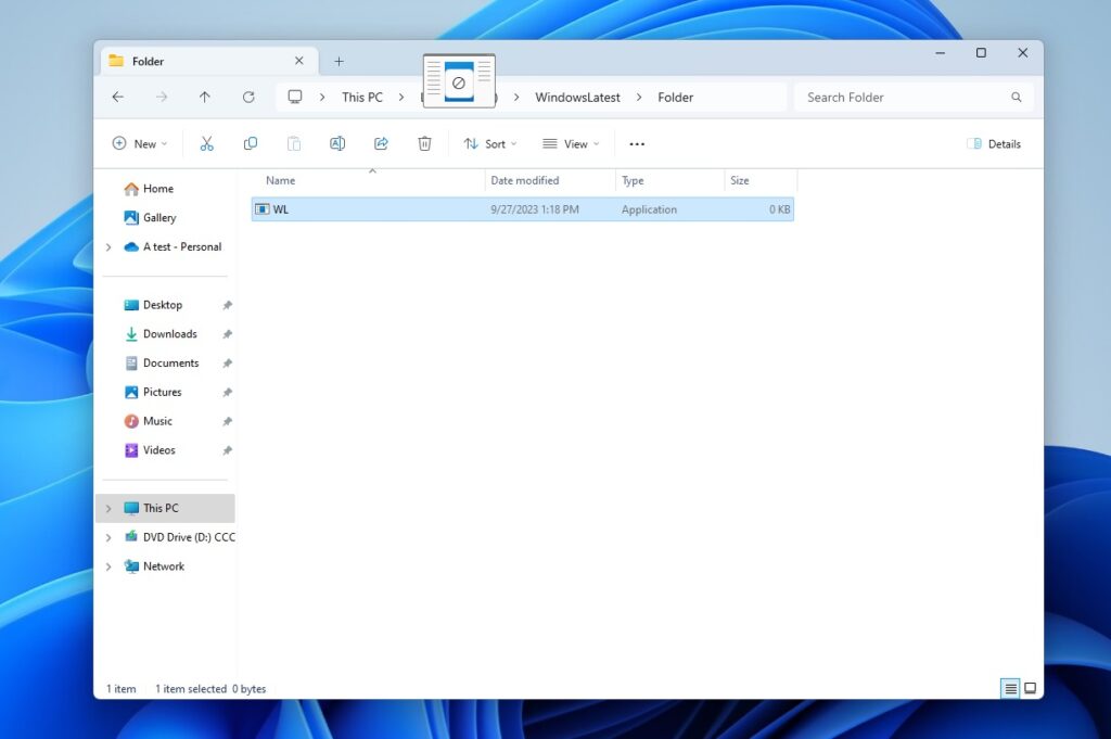 Windows 11 23H2 kills drag and drop in File Explorer's address bar