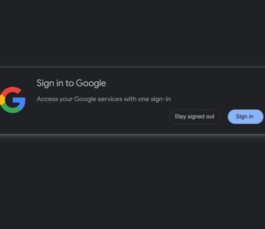 Google Sign In alerts