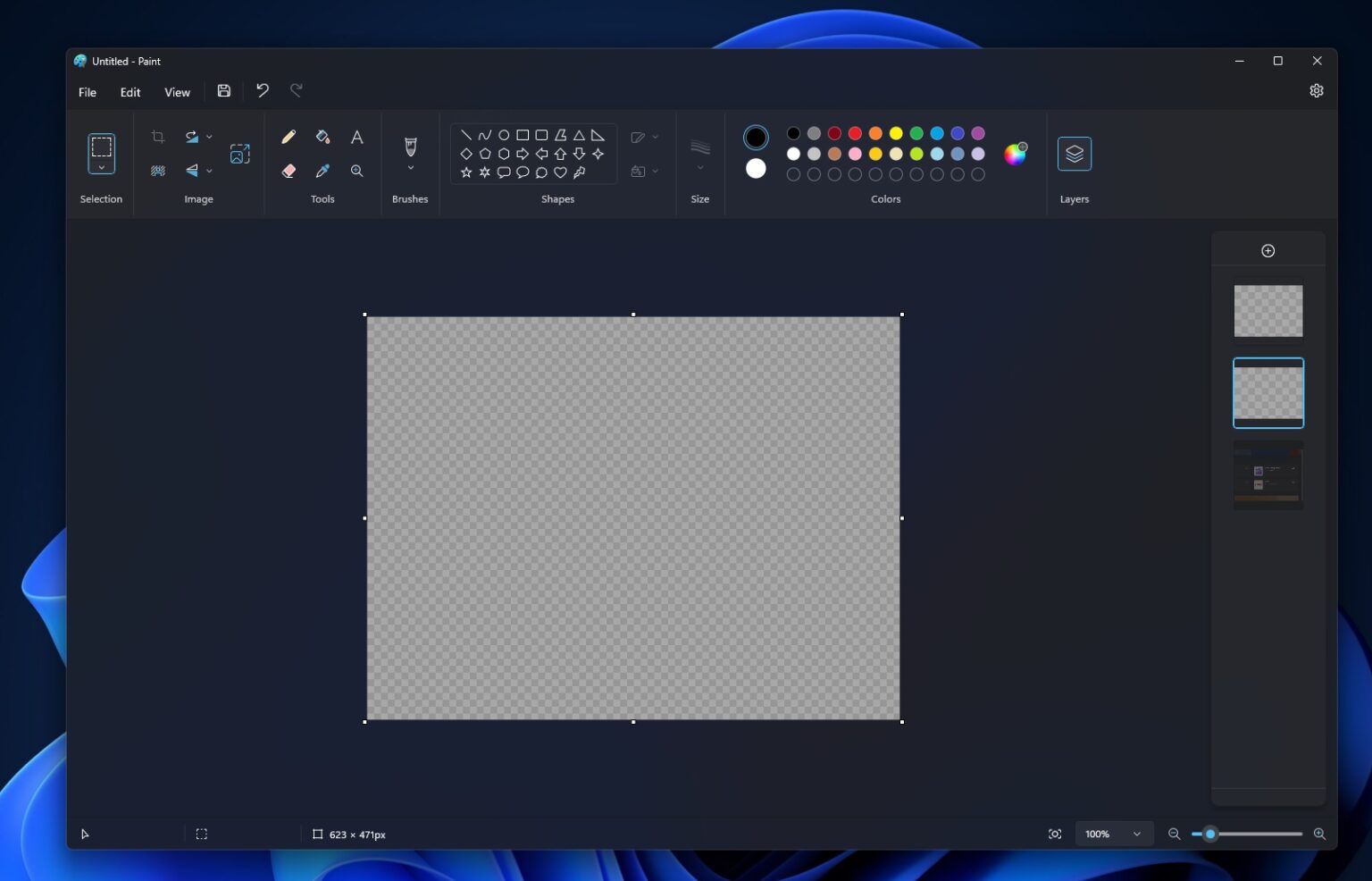 Hands on with Windows 11 Paint's Layers & Transparency tools