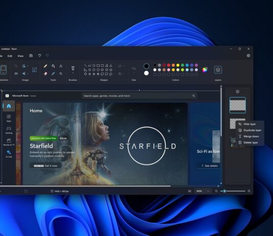 Hands on with Windows 11 Paint’s Photoshop-like Layers & Transparency tools Windows 11 Paint Layers and Transparency