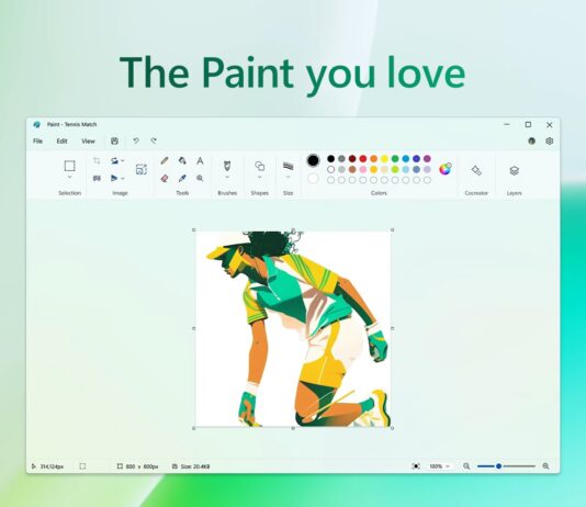 Windows 11 Paint with DALL-E AI