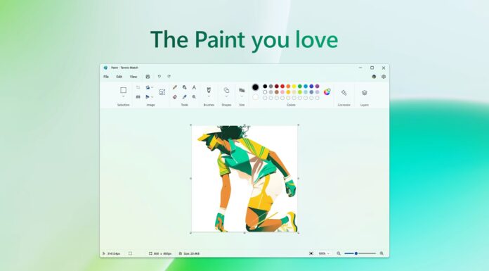 Windows 11 Paint with DALL-E AI