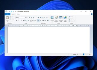 WordPad for Windows 11 removal