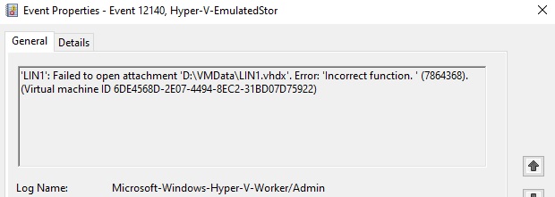 Failed to open attachment in Virtual Machine