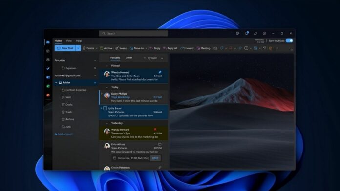 Outlook for Windows 11 with offline support