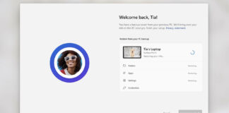 Windows Backup app on Windows 11
