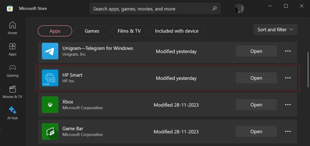 HP Smart is auto installing on Windows 11 and Windows 10 on non HPmachines