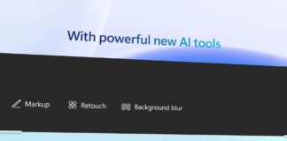 Microsoft Photos background blur