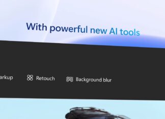 Microsoft Photos background blur