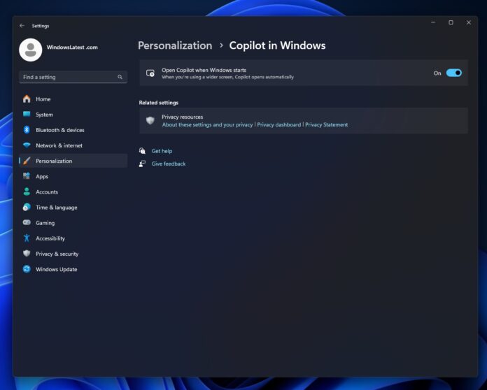 Windows 11 Copilot tests auto start feature, pinning controls and ...