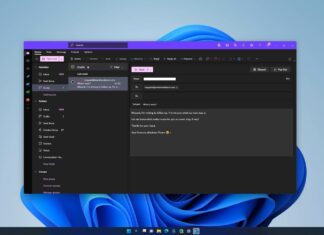 Outlook for Windows 11 with iCloud