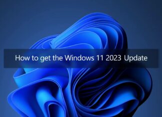Windows 11 23H2 not showing up