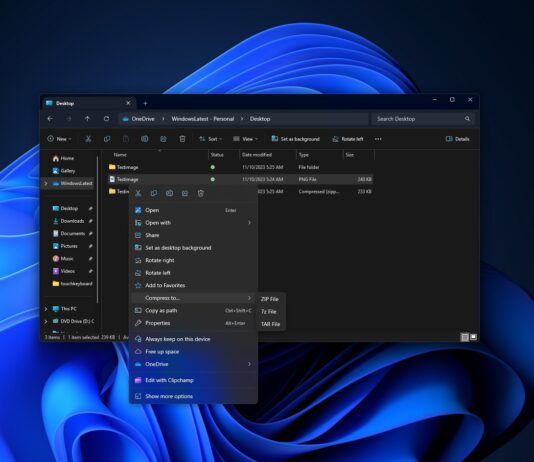 Windows 11 native archive hands on