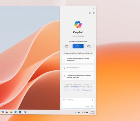 Windows Copilot for Windows 11 new features
