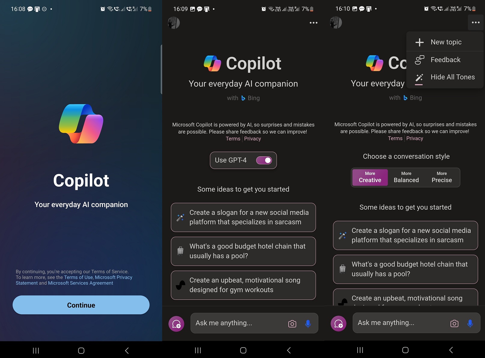 Copilot for Android
