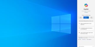 Windows 10 KB5032278 with Copilot