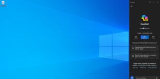 Windows 10 KB5033372 with Copilot