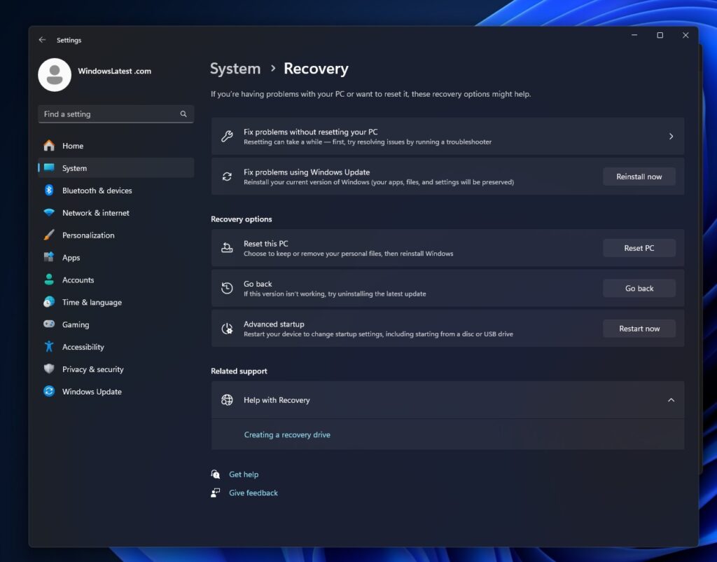 Microsoft's game changer feature reinstalls Windows 11 directly via ...