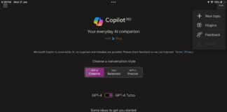 Microsoft Copilot Pro Android and iOS