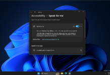 Hands-on with the ‘Speak for me’ feature in Windows 11 24H2