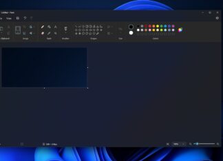 Microsoft Paint for Windows 11 with NPU