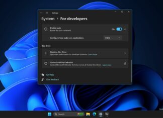 Microsoft clarifies Sudo is for Windows 11 consumer editions, not Server editions
