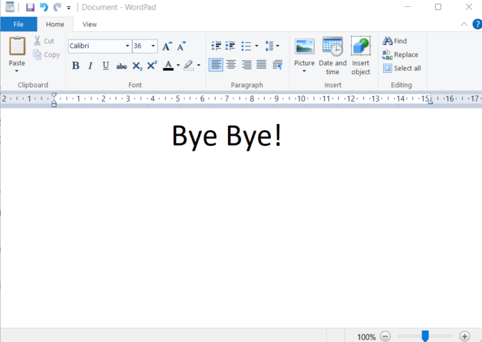 Windows 11 24H2 deletes WordPad, but you can bring it back