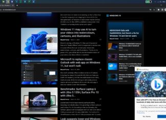 Bing ad pop-up in Google Chrome