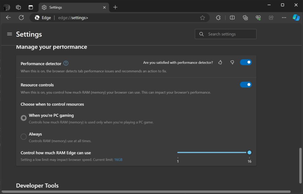 You can soon control and limit Microsoft Edge’s RAM usage on Windows ...