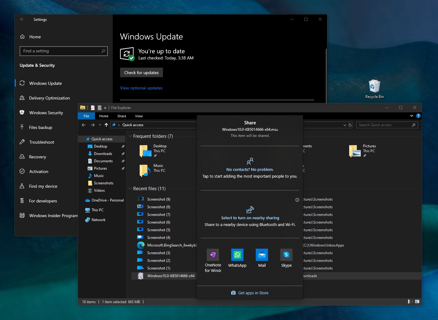 KB5035845 Windows Update new feature