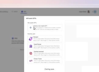Microsoft Copilot Custom GPT creator feature