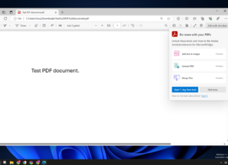 Microsoft Edge to completely ditch built-in PDF for Adobe in 2025