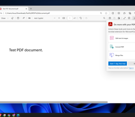 Microsoft Edge to completely ditch built-in PDF for Adobe in 2025