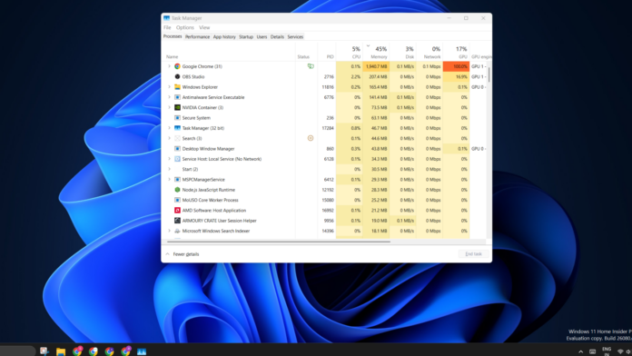 Windows 11 still comes with the old Task Manager, but it's hidden